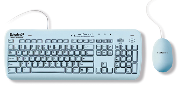 Infection control keyboard